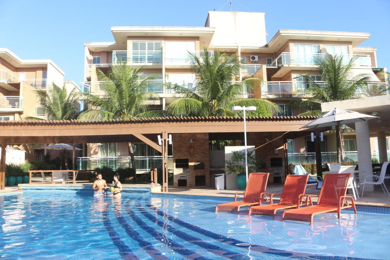 Palm Beach Porto Das Dunas, Apartamento Todo Climatizado Terreo A 350 Metros Beach Park Aquiraz Exterior foto